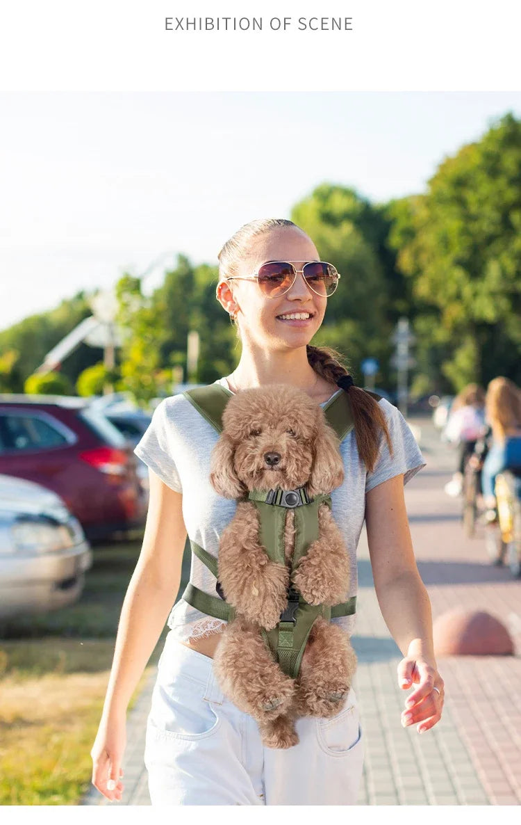 Pet Backpack Carrier | Cat Dog Front Travel Bag | Small Medium Dogs | Puppy Travel Backpack | Mochila Para Perro