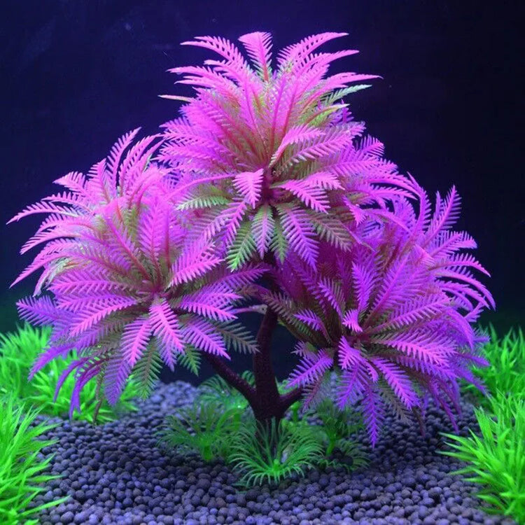 Realistic Plastic Aquarium Plant – Simulation Water Plants Decoration for Fish Tanks