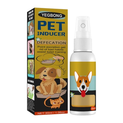Dog & Cat Potty Training Spray – Pet Toilet Training Aid for Puppies, Kittens & Indoor/Outdoor Use