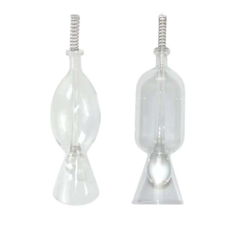 Glass Aquarium Fish Feeder – Transparent, Easy-to-Use Food Dispenser for Freshwater & Saltwater Tanks