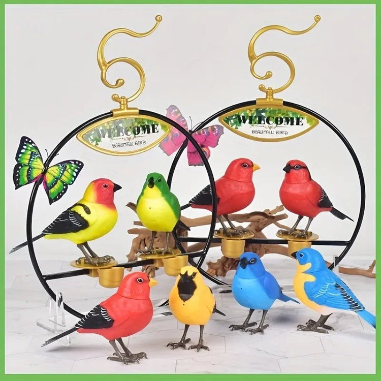 Simulation Bird Toy | Electronic Singing Bird | Interactive Bird for Kids | Motion Sound Control | Cute Decorative ToySimulation Bird Toy | Electronic Singing Bird | Interactive Bird for Kids | Motion Sound Control | Cute Decorative Toy