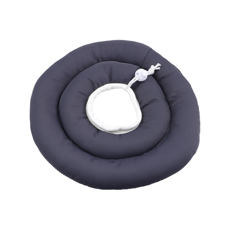 Adjustable Soft Donut Elizabethan Collar – Protective Cone for Dogs