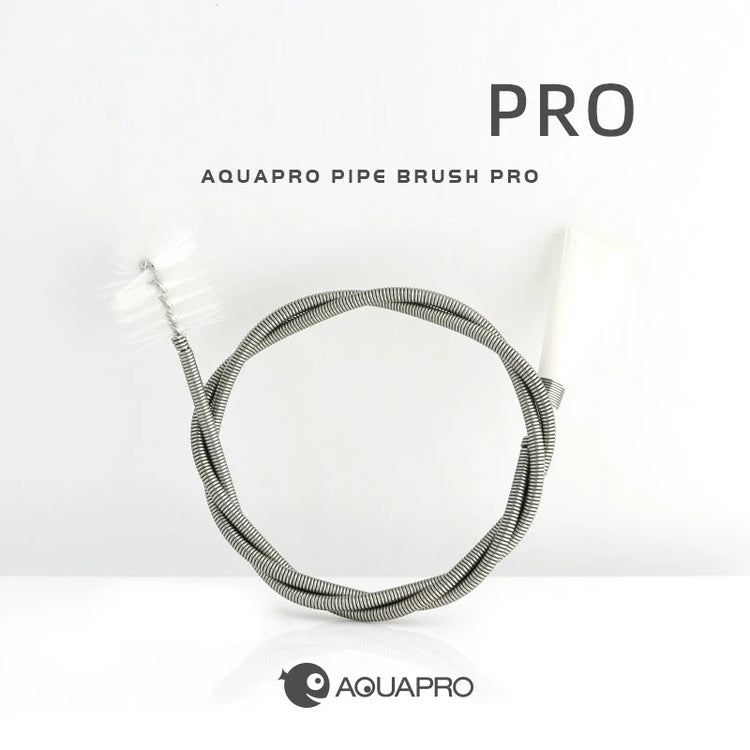 Stainless Steel Aquarium Spring Brush – Fish Tank Cleaning Tool & Filter Cleaner