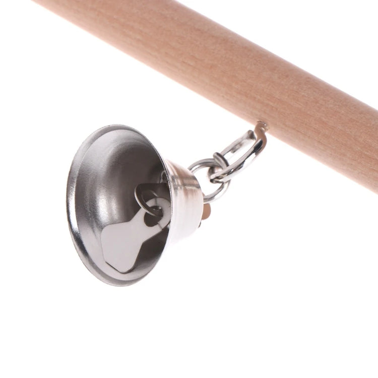 Parrot Hammock Bird Swing | Perch with Wooden Stand | Small Birds Chew Toy | Easy to Hang for Finch Canary