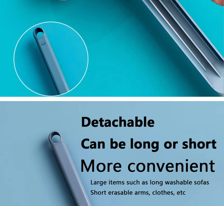 Multifunctional Pet Hair Remover Brush | Long Handle Fur Cleaner for Carpet, Sofa & Clothes | Manual Cat/Dog Hair Cleaning Tool