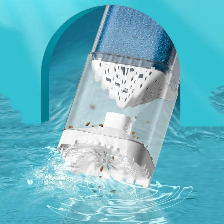 Mute Submersible Fish Tank Filter with Built-in Water Circulation Pump