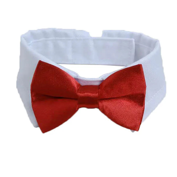 Dog Cat Bow Tie | Pet Costume Necktie Accessories Collar - Small Dogs | Puppy Grooming | Dog Accessories - Bandana
