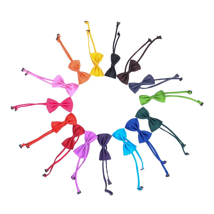 Pet Dog/Cat Necklace Formal Necktie |Adjustable Bow Tie Portable Collar, Suit For Small Medium Dog/Cat