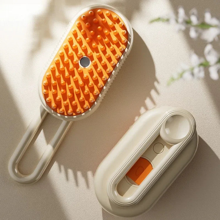 Pet Electric Spray Comb | Cat Dog Hair Removal | Cleaning Massage Grooming Tool