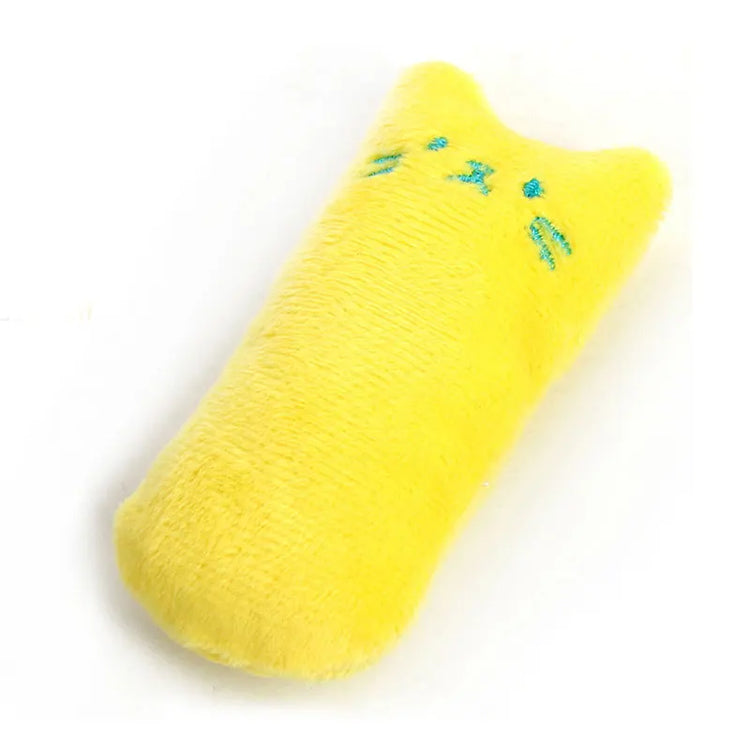 Teeth Grinding Catnip Toys | Cute Funny Cat Chew Toy | Interactive Plush Cat Toy | Cat Relaxation Toy | Bite-resistant Vocal Toy | Pet Supplies