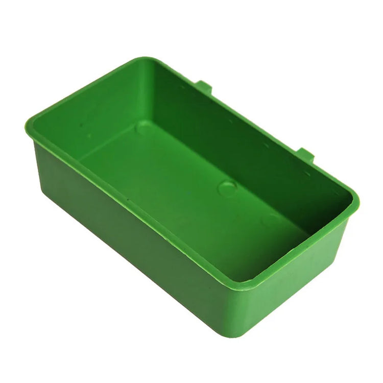 Hanging Bird Bath Tub | Small Parrot Cage Bowl | Plastic Bird Shower for Parakeets Budgies Cockatiels Pet Bird Cage Accessories