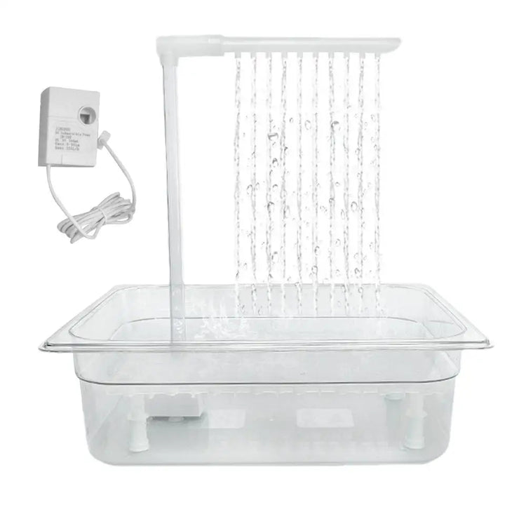 Bird automatic Bathing Tub | Small Parrot Bowls / Multipurpose Small Bathtub Bowl - Cage USB Bird Shower Fountain For Parakeets