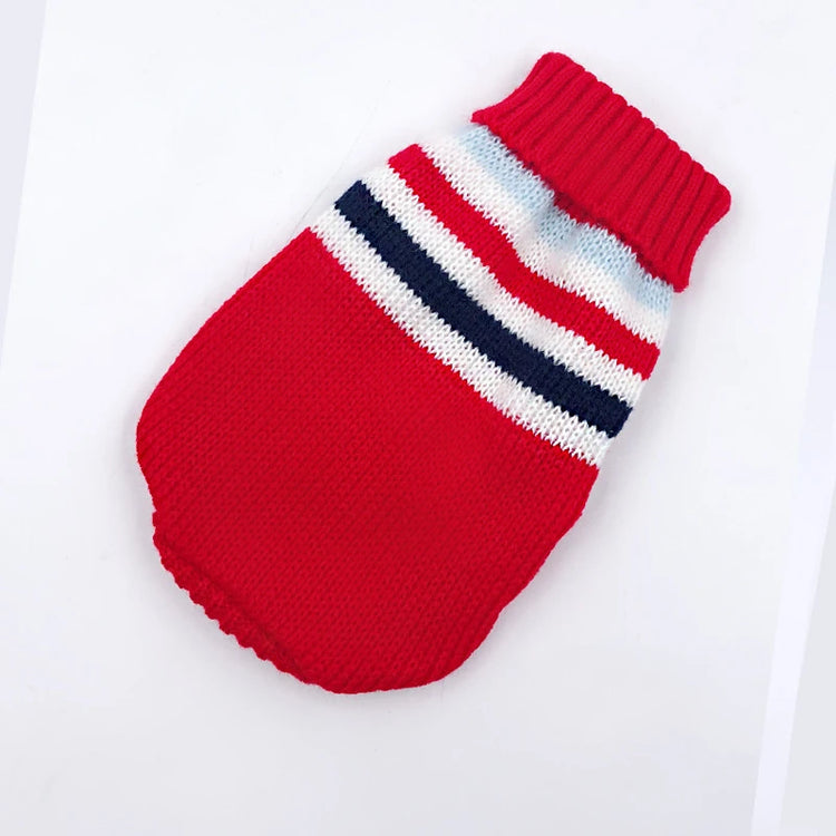Warm Pet Clothes | Christmas Knitted Sweater | For Small, Medium Dogs/Cats