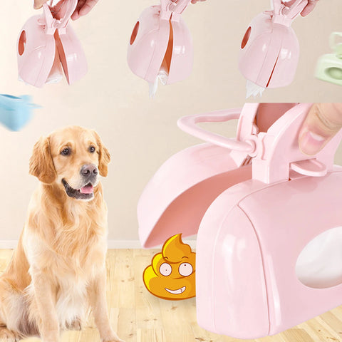 Pet Poop Scoop – Lightweight Dog Waste Picker with Ergonomic Handle, Outdoor Pooper Scooper (Blue/Pink/Green)