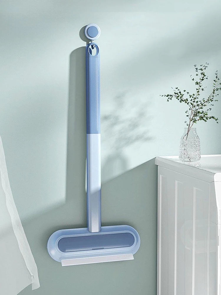 Multifunctional Pet Hair Remover Brush | Long Handle Fur Cleaner for Carpet, Sofa & Clothes | Manual Cat/Dog Hair Cleaning Tool