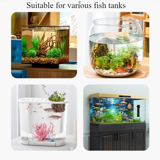 Aquarium Stainless Steel Fish Net – Shrimp & Small Fish Scoop Tool for Tank Cleaning