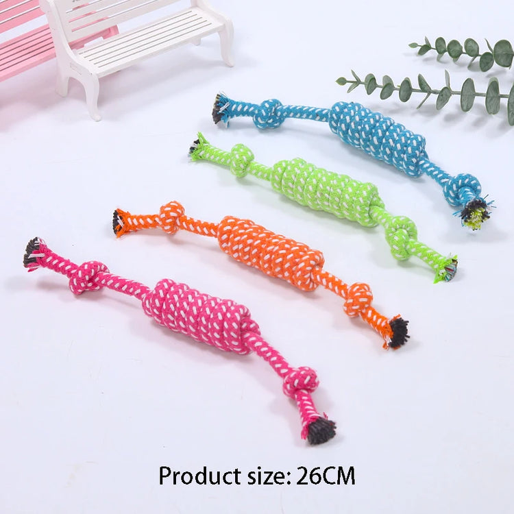 Interactive Cotton Rope Dog Toy – Durable Chew Toy for Small and Large Dogs