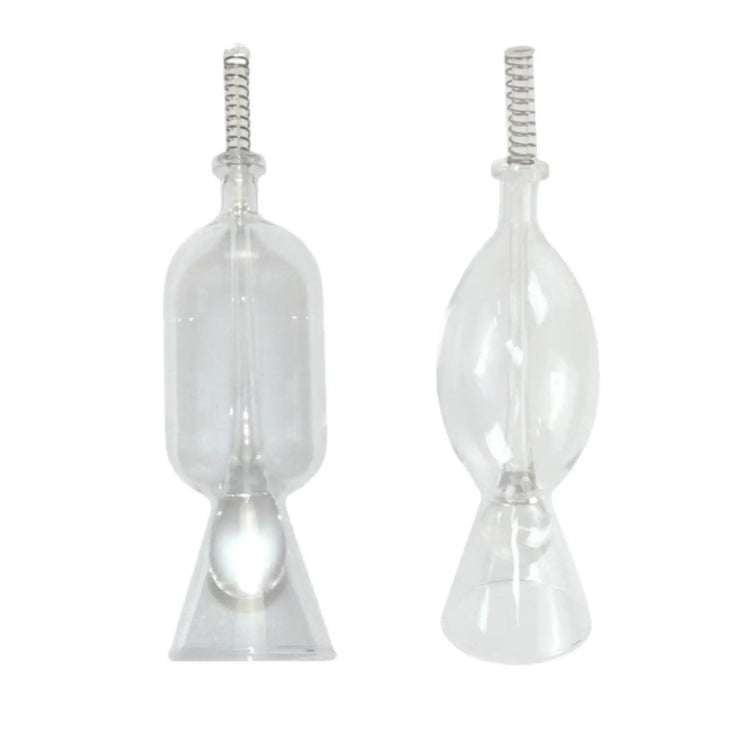 Glass Aquarium Fish Feeder – Transparent, Easy-to-Use Food Dispenser for Freshwater & Saltwater Tanks