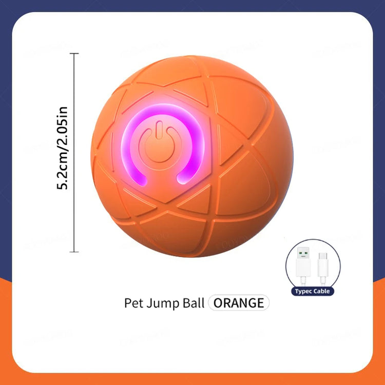 Smart Electronic Dog Toy Ball | USB Automatic Moving & Bouncing Pet Toy | Interactive Puppy Gift | Cat/Dog Products