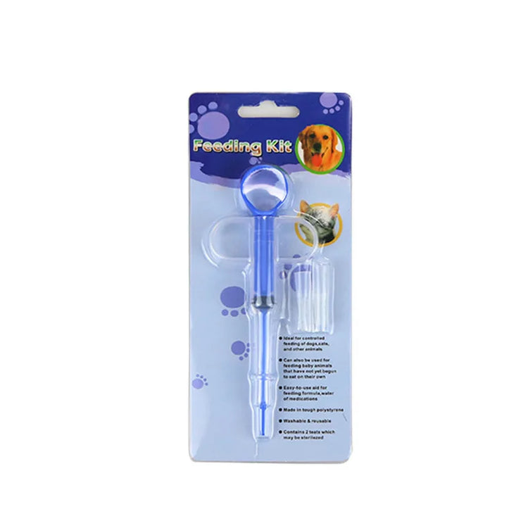 Pet Cat Dog Medicine Feeding Stick Kit | Animal Drug Feeder - Veterinary Suppliers