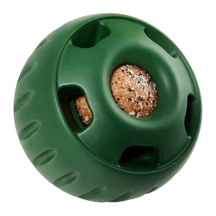 Silicone Refillable Dog Food Ball – Chew Toy & Treat Dispenser for Aggressive Chewers