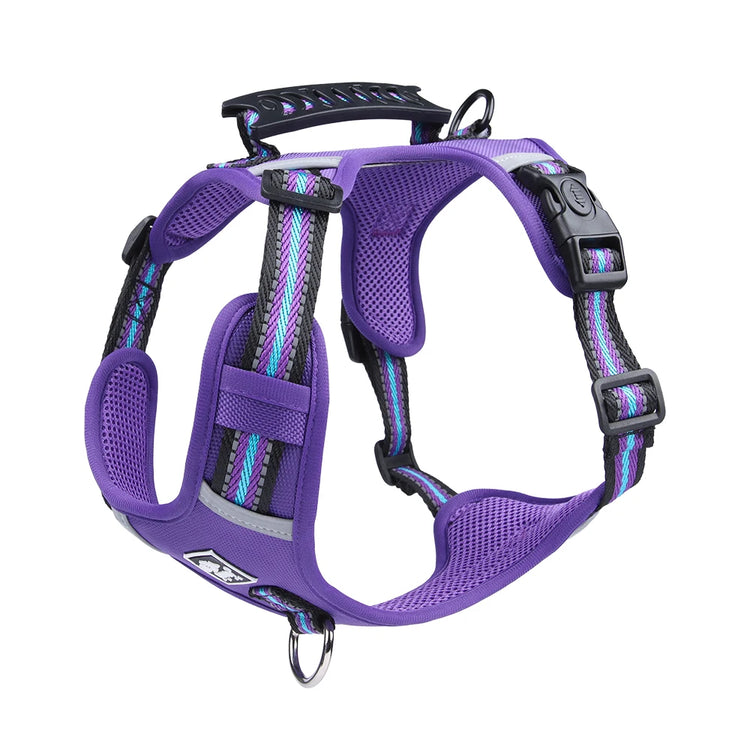 Durable Nylon Dog Harness with Handle – Travel-Friendly, Lightweight & Explosion-Proof Vest for All Dog Sizes