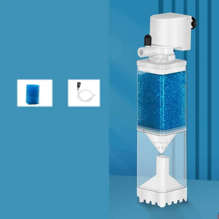 Mute Submersible Fish Tank Filter with Built-in Water Circulation Pump