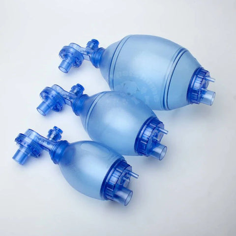 Artificial Resuscitator Emergency Ambu Bag Manual Resuscitator for First Aid Training Veterinary Device