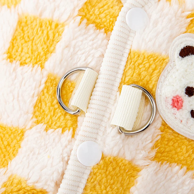 Winter Warm Hairless Cat Clothes | Buckle Cardigan Sweater For Sphynx, Ragdoll, Siamese & Persian Cats