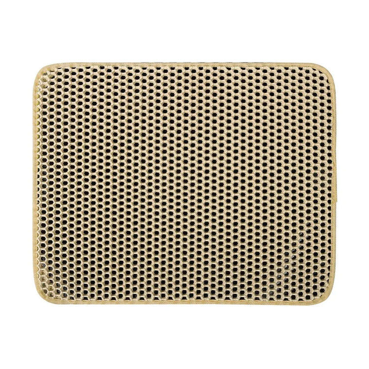 Waterproof Cat Litter Mat | Pet Toilet Double Layer Foldable Cat Litter Basin Mat | Nonslip Washable Clean Supplies | Cat Sand Pad