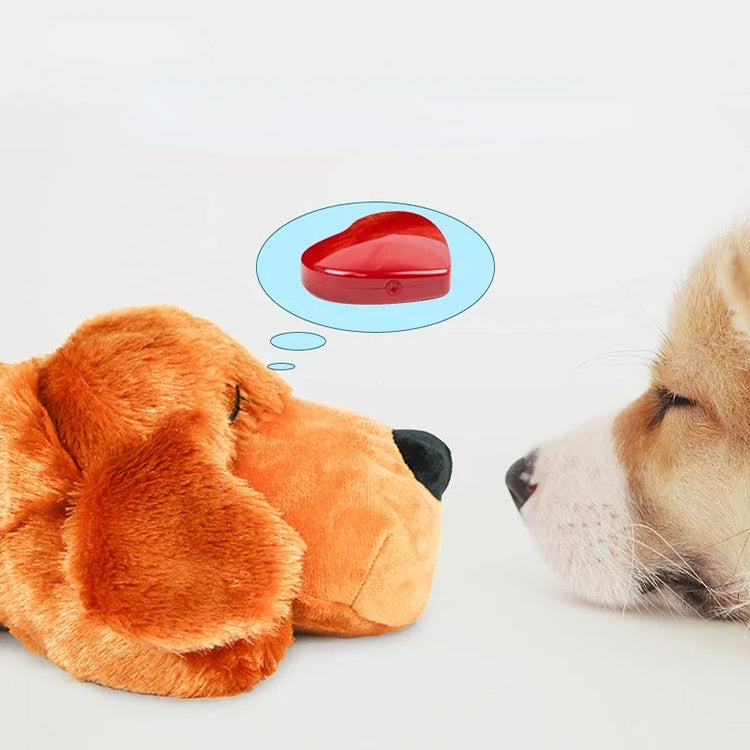 Heartbeat Snuggle Toy for Dogs – Comfort Plush for Anxiety Relief
