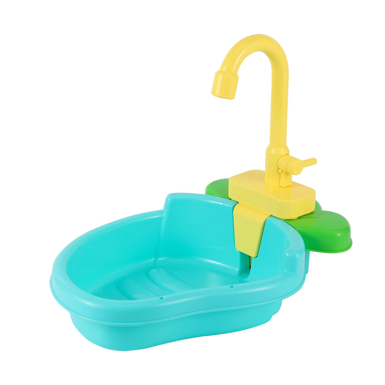 Parrot Bath Basin | Automatic Bird Bathtub with Faucet | Pet Bird Shower Bowl for Cage | Bird Toy for Parrots & Small Pets