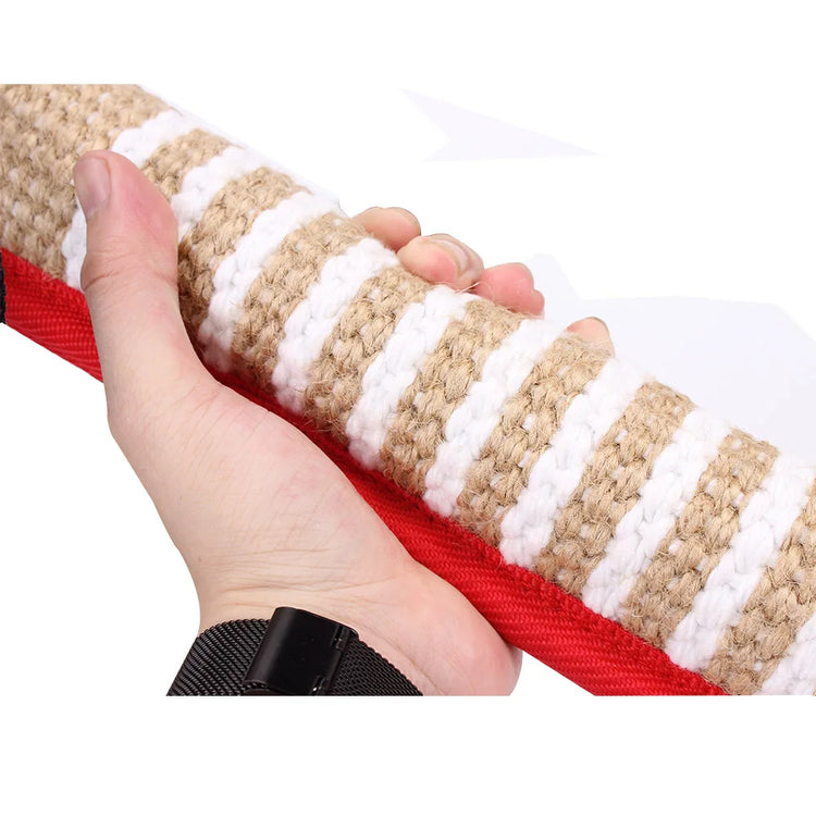 Durable Dog Tug Toy with Rope Handles for Training & Chewing Exercise