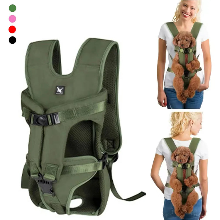 Pet Backpack Carrier | Cat Dog Front Travel Bag | Small Medium Dogs | Puppy Travel Backpack | Mochila Para Perro