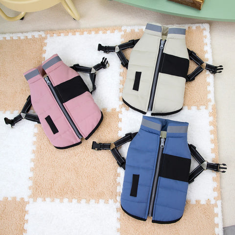 Warm Winter Clothes for Small & Medium Dogs | Windproof Puppy Jacket Vest | Chihuahua, French Bulldog & Yorkie Outfit