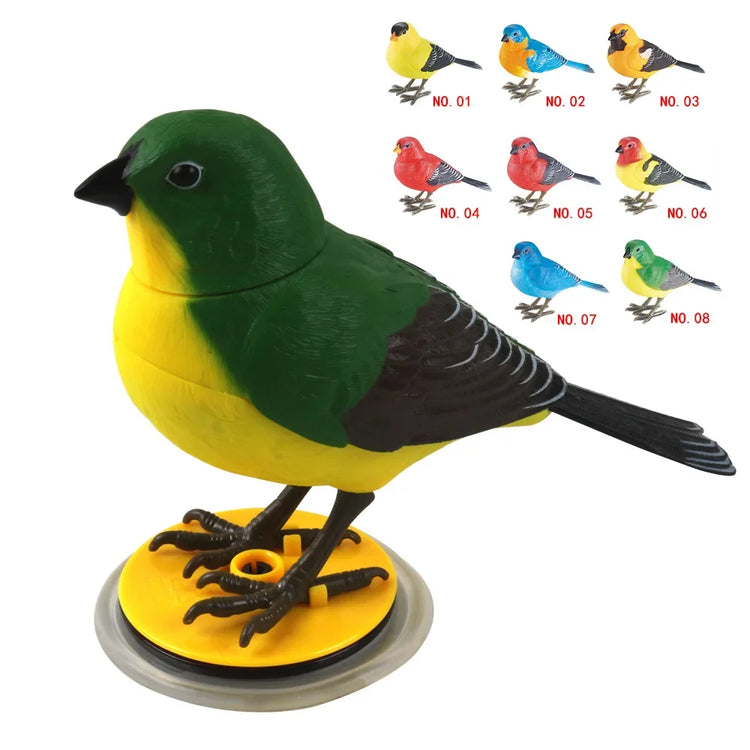 Simulation Bird Toy | Electronic Singing Bird | Interactive Bird for Kids | Motion Sound Control | Cute Decorative ToySimulation Bird Toy | Electronic Singing Bird | Interactive Bird for Kids | Motion Sound Control | Cute Decorative Toy