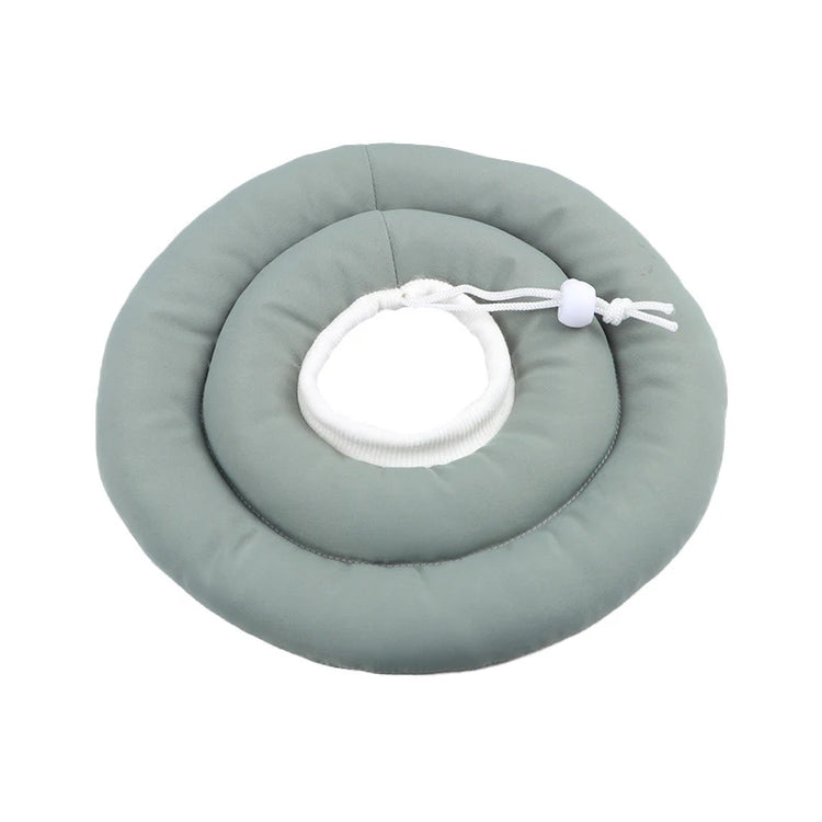 Adjustable Soft Donut Elizabethan Collar – Protective Cone for Dogs