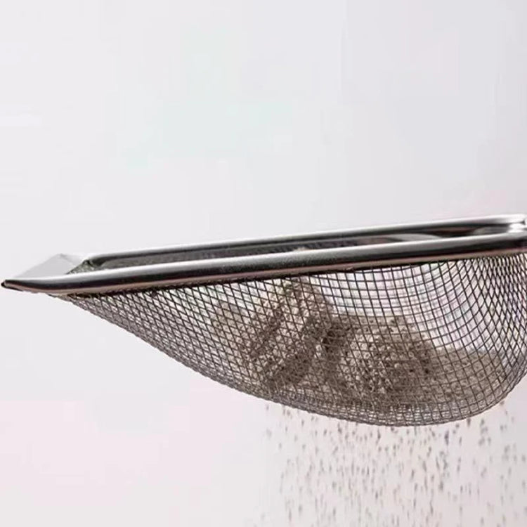 Cat Litter Shovel | Stainless Steel Scoop | Fine Mesh Sifter | Reptile Sand Substrate Cleaner | Durable Poop Scoop with Wooden Handle