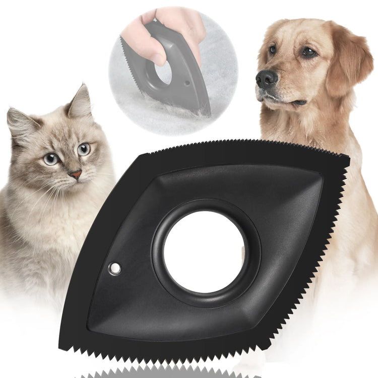 Pet Hair Remover | Cat Fur Cleaning Tool | Dog Lint Removal Brush | Carpet Sofa Scraper | Reusable Manual Fur Brush