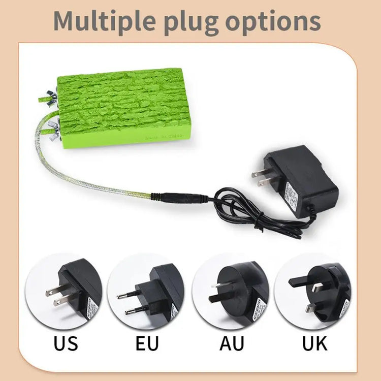 Bird Cage Heated Perch Platform – Snuggle-Up Parrot Warmer with Anti-Bite Cord | Automatic Bird Heater for Budgies & Small Cage Birds