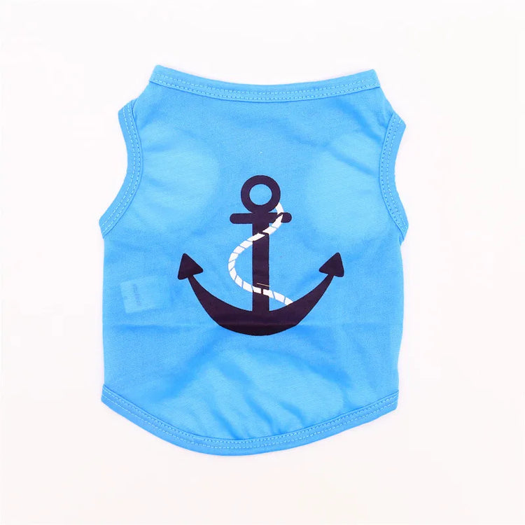 Security Clothing for Dogs | Summer Pet Clothes | Chihuahua & Yorkshire Vest for Small Dogs and Cats | Low Price Pets T-shirt Costume