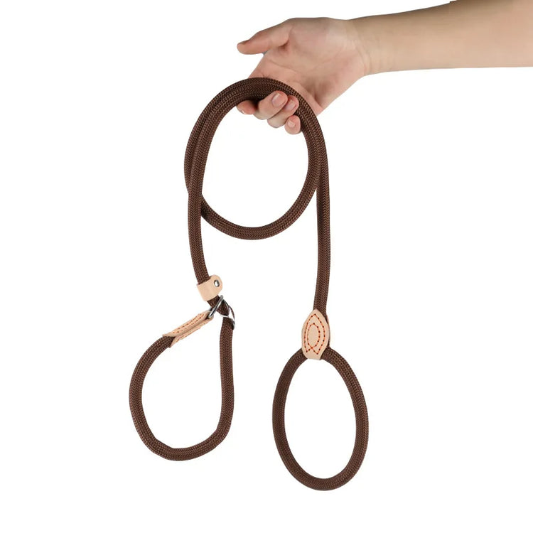 180cm Adjustable Collar Harness Dog Leash – Durable, Lightweight Nylon Rope for Puppies