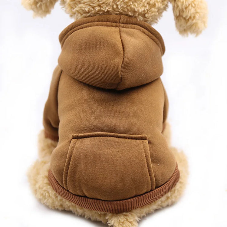 Fashion Dog Clothes – Warm Cotton Coat for Small & Large Dogs