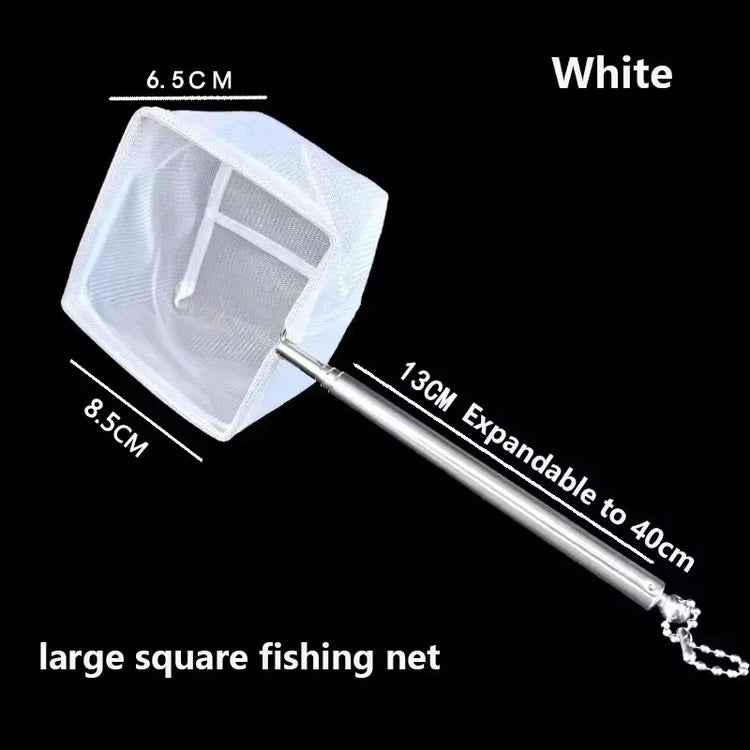 Stainless Steel Aquarium Net – Small Fish & Shrimp Catching Tool