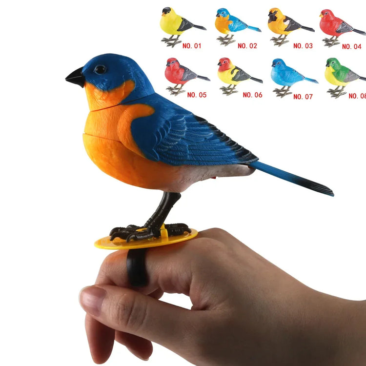 Simulation Bird Toy | Electronic Singing Bird | Interactive Bird for Kids | Motion Sound Control | Cute Decorative ToySimulation Bird Toy | Electronic Singing Bird | Interactive Bird for Kids | Motion Sound Control | Cute Decorative Toy