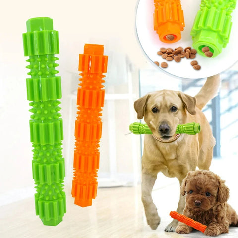 Interactive Dog Chew Toy – Teeth Cleaning & Treat Dispensing