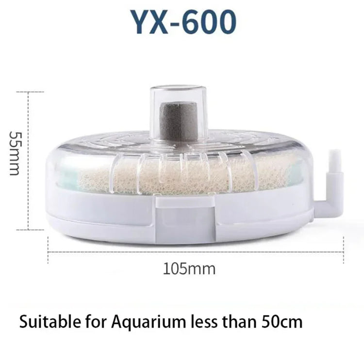 Super Thin Aquarium Fish Tank Filter Transparent Biochemical Sponge Filter Aquarium Water biological Filter for Small Aquarium