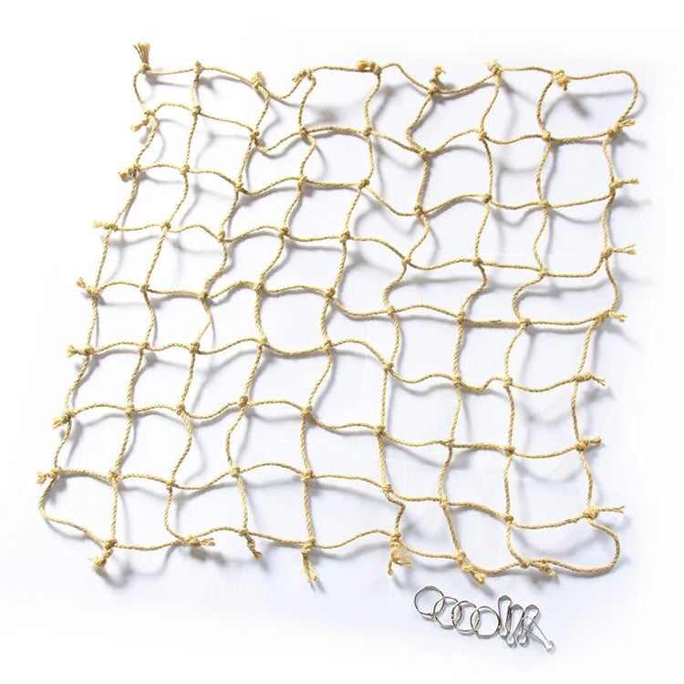 40*40cm Parrot Climbing Net | Bird Toy Swing Rope Net | Bird Stand Hammock with Hook | Hanging Chewing Biting Toy for Parrots