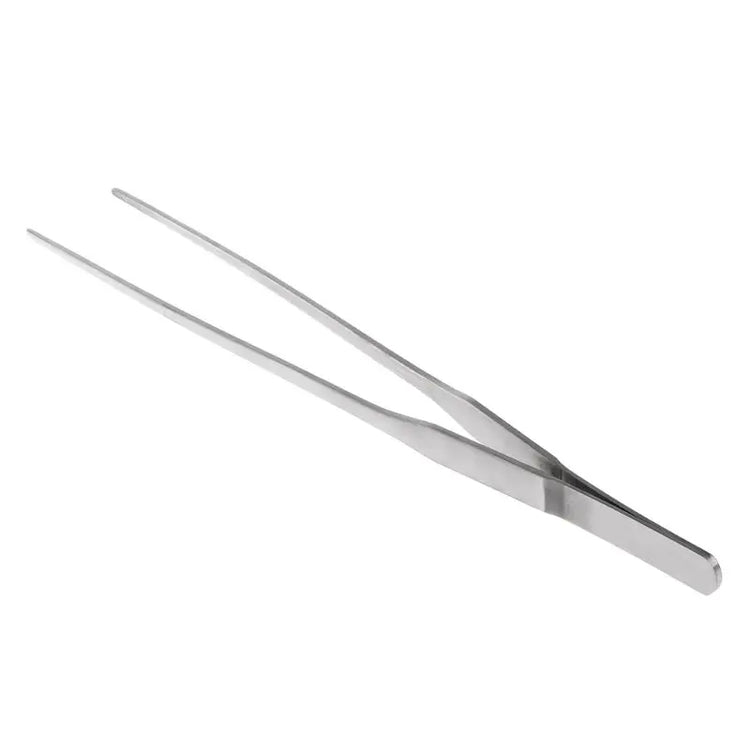 Stainless Steel Aquarium Tweezers – 27cm Straight Planting & Feeding Tongs for Fish Tanks