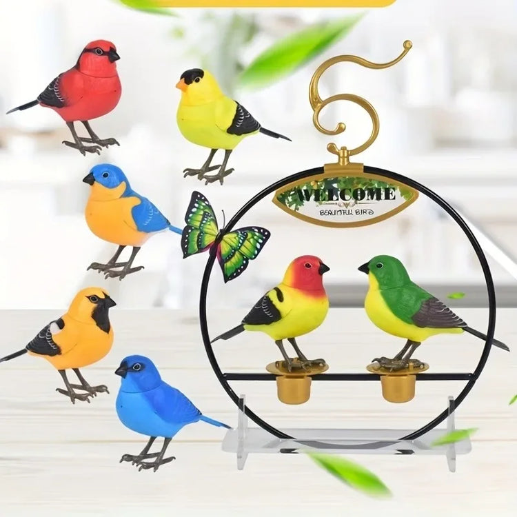 Simulation Bird Toy | Electronic Singing Bird | Interactive Bird for Kids | Motion Sound Control | Cute Decorative ToySimulation Bird Toy | Electronic Singing Bird | Interactive Bird for Kids | Motion Sound Control | Cute Decorative Toy